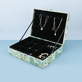 Retro Microfiber Jewelry Box