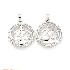 Сеттинги для кулона (кабошонов), латунь , настройки открытой спины, плоские круглые прелести, стойки покрытие, прочное покрытие, без кадмия и без свинца