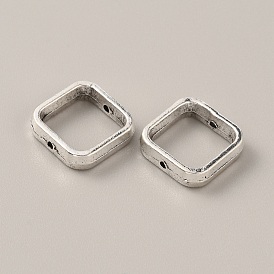 Cadre en alliage de perles de style tibétain, argent antique