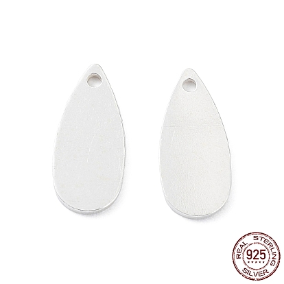 925 серебряные шармы, пустая слеза