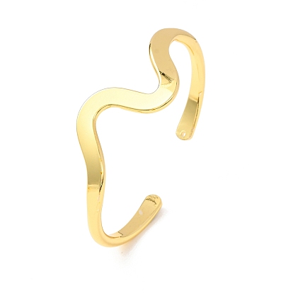 Bracelets en laiton boutons de manchette pour les femmes, crémaillère plaquage, plaqué longue durée, sans plomb et sans cadmium