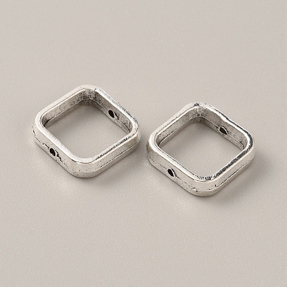 Cadre en alliage de perles de style tibétain, argent antique