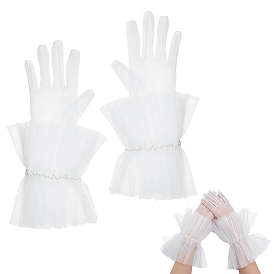 Gants en polyester à doigts complets