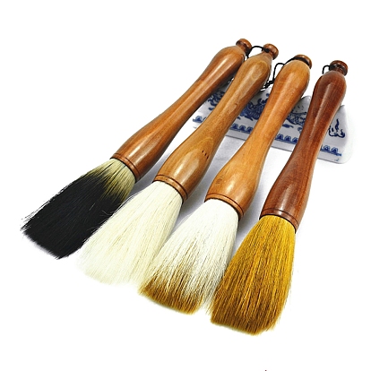 Кисти для каллиграфии, ручка, с ручкой для деревянной щетки, для профессиональной каллиграфии