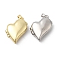 Подвески латуни медальон, сердце прелести, стойки покрытие, долговечный, без кадмия и без свинца
