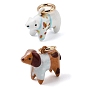 Brass Charms, Dog & Bear Charms, Golden