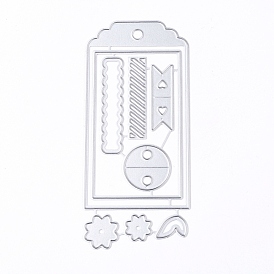 Carbon Steel Cutting Dies Stencils, for DIY Scrapbooking/Photo Album, Decorative Embossing DIY Paper Card