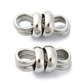 304 Stainless Steel Connector Charms, Bowknot