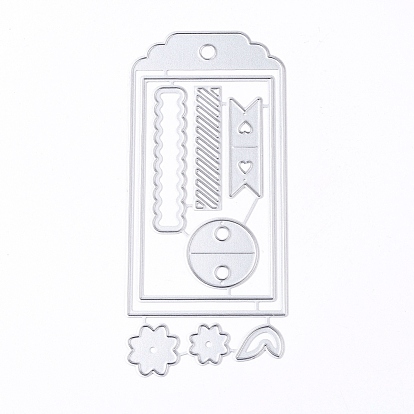 Carbon Steel Cutting Dies Stencils, for DIY Scrapbooking/Photo Album, Decorative Embossing DIY Paper Card