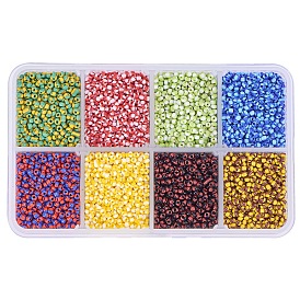 12/0 Glass Seed Beads, Opaque Colours Seep