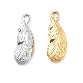 304 подвески из нержавеющей стали, очарование перьев