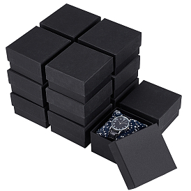 Картонные коробки для хранения бумажных кошельков, квадратный