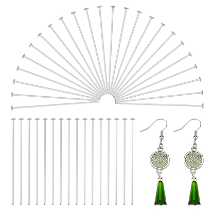 800 шт. 304 штифты с плоской головкой из нержавеющей стали