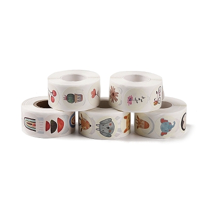 Reward Stickers, Round Encouragement Stickers for Kids