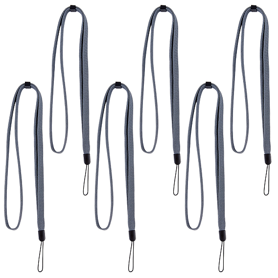 6 шейные ремни из полиэстера, ремешки для именных карточек, с абс пластика выводы