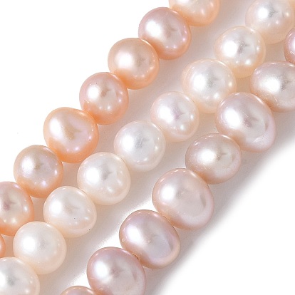 Нити натуральных культивированных жемчужин, картофель