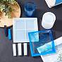 Olycraft DIY Supplies Kits, with Silicone Molds & Measuring Cup, Tinfoil, Latex Finger Cots, Plastic Stirring Rod & Pipettes