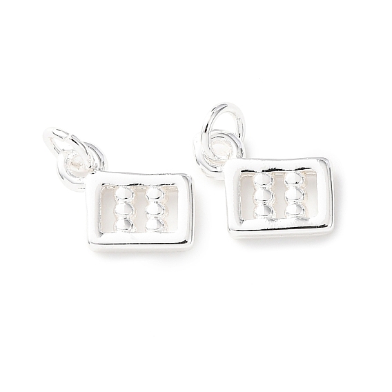 Латунные подвески, прелести счеты, стойки покрытие, долговечный, без кадмия и без свинца, с целью перехода в кольце