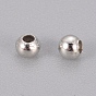 Iron Spacer Beads, Cadmium Free & Lead Free, 2.5x2mm, Hole: 1.2mm