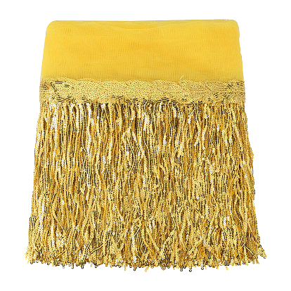 10 ярдов бисера пайеток полиэстеровых лент с кисточками, аксессуары для одежды