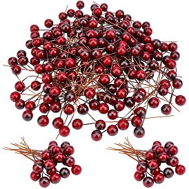 200шт. пластиковые имитации ягод, симуляция фруктов, для украшения дома к Рождеству