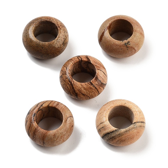 Естественного изображения яшмы, рондель