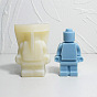 Robot Candle Silicone Molds, For Scented Candle Making