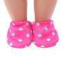 Wool Doll Plush Shoes, Winter Slipper for 18 Inch American Girl Dolls Accessories