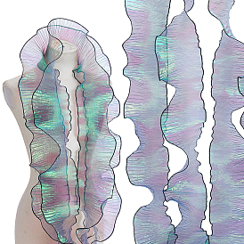 10 ленты из полиэстера в ярдах, для изготовления аксессуаров для бантиков для волос, подарочная упаковка