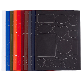 30 шт. 10 цветные полиэстеровые ремонтные заплатки, самоклеящийся, заплатки для ремонта одежды, пуховиков, ремонт дырок, разрывов