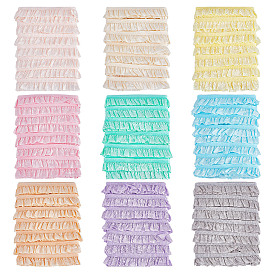 45м 9 цвета полиамидные нити кружевная отделка, шитье кружевной ленты