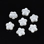 Perles de nacre en plastique ABS, fleur