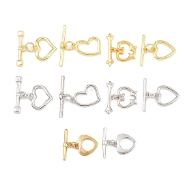 Латуни Переключить застежками, без кадмия и без свинца, долговечный, сердце