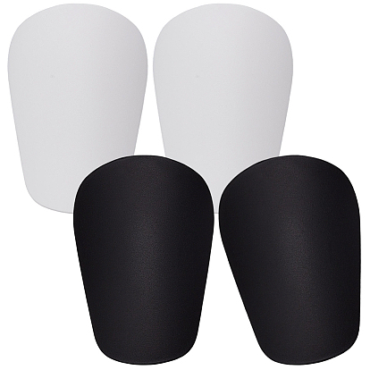 2 Paris 2 Colors Plastic Shin Guard, Breathable Shin Guard Sleeves, for Soccer, Football Games