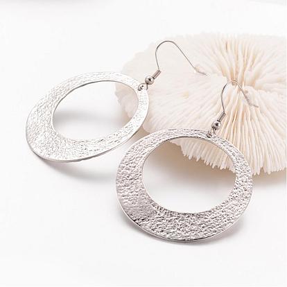 316 подвесные серьги из хирургической нержавеющей стали, гипоаллергенные серьги, кольцо