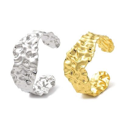 Brass Twist Cuff Bangles, Long-Lasting Plated, Lead Free & Cadmium Free