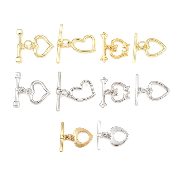 Латуни Переключить застежками, без кадмия и без свинца, долговечный, сердце