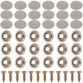 20шт. пластиковые и алюминиевые автомобильные крепежные пряжки, зажимы для ремонта автомобильного тента на крыше