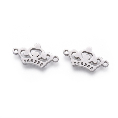 201 Stainless Steel Links, Manual Polishing, Crown
