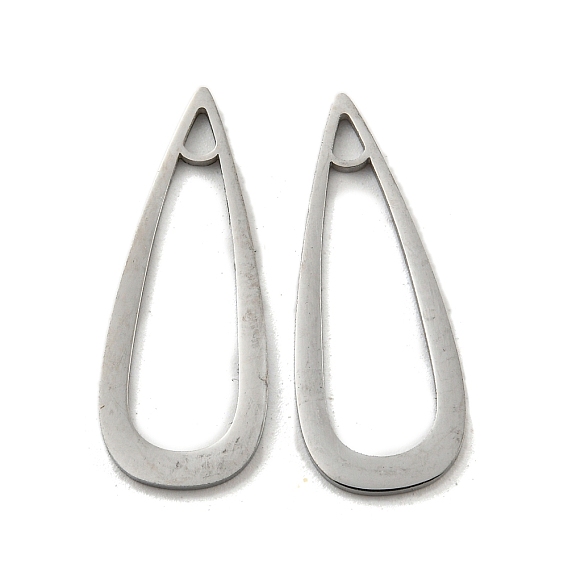 304 подвески из нержавеющей стали, лазерная резка, очарование слезы