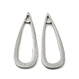 304 подвески из нержавеющей стали, лазерная резка, очарование слезы