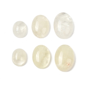 Естественный лимонный кварц кабошонов, овальные