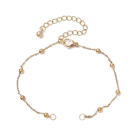 304 изготовление браслетов из шариковой цепи из нержавеющей стали