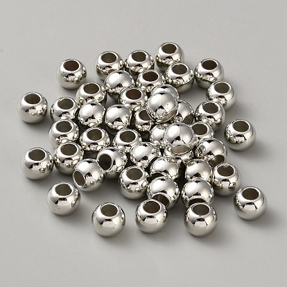 Cmолы европейские шарики, бусины с большим отверстием, рондель