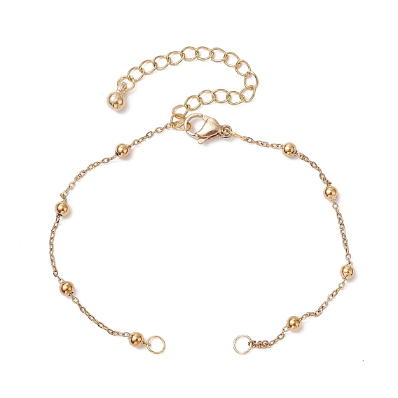 304 изготовление браслетов из шариковой цепи из нержавеющей стали