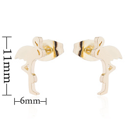 Fashionable Ostrich Earrings - Elegant and Stylish Women's Accessories