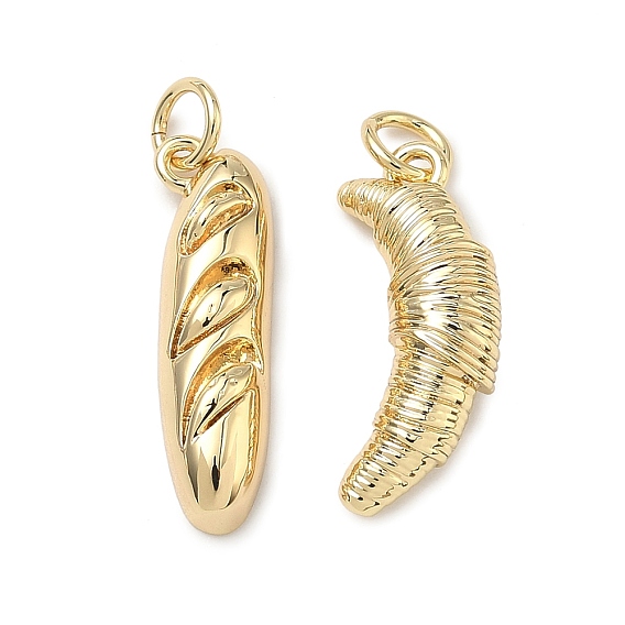 Латунные подвески, хлебные чары, долговечный, стойки покрытие, без свинца и без кадмия