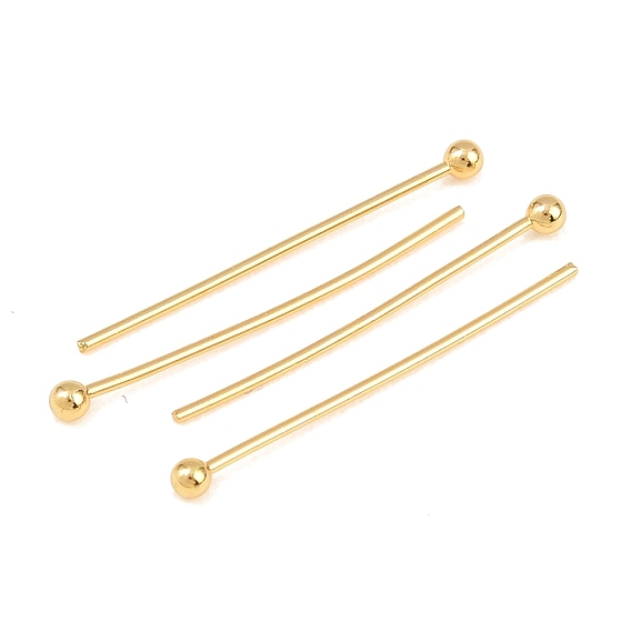 SHEGRACE 20G Brass Ball Head Pins, Cadmium Free & Nickel Free & Lead Free