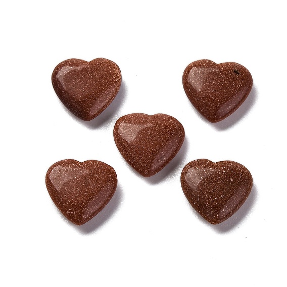 Синтетические голдстоуновские шарики, половине просверлил, сердце