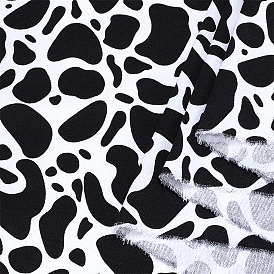 Поликоттоновая ткань с рисунком коровы, для аксессуаров для дивана
